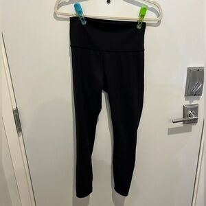 lululemon wunder under 25” leggings size 6